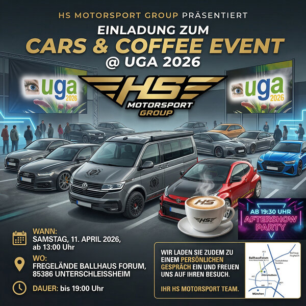 Cars & Coffee – HS Motorsport Group @ UGA 2026 